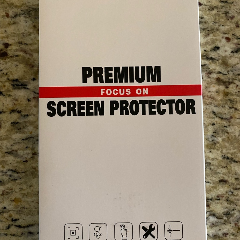 Premium Screen Protector - White For Samsung Galaxy Z Flip 5 Brand New Unopened